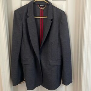 DKNY navy blazer size 14P